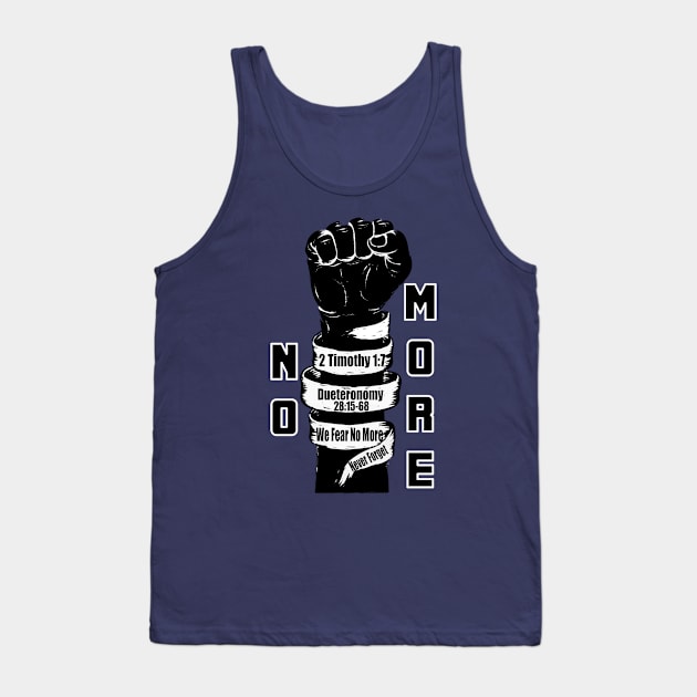 No More Fear 2 Timothy 1:7 Tank Top by Sons of thunder